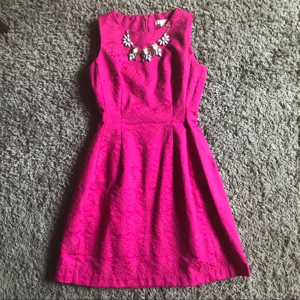 Eva Mendes Pink Dress